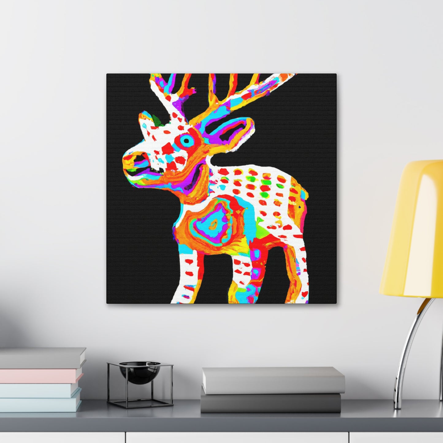 Reindeer Pop Artistry - Canvas