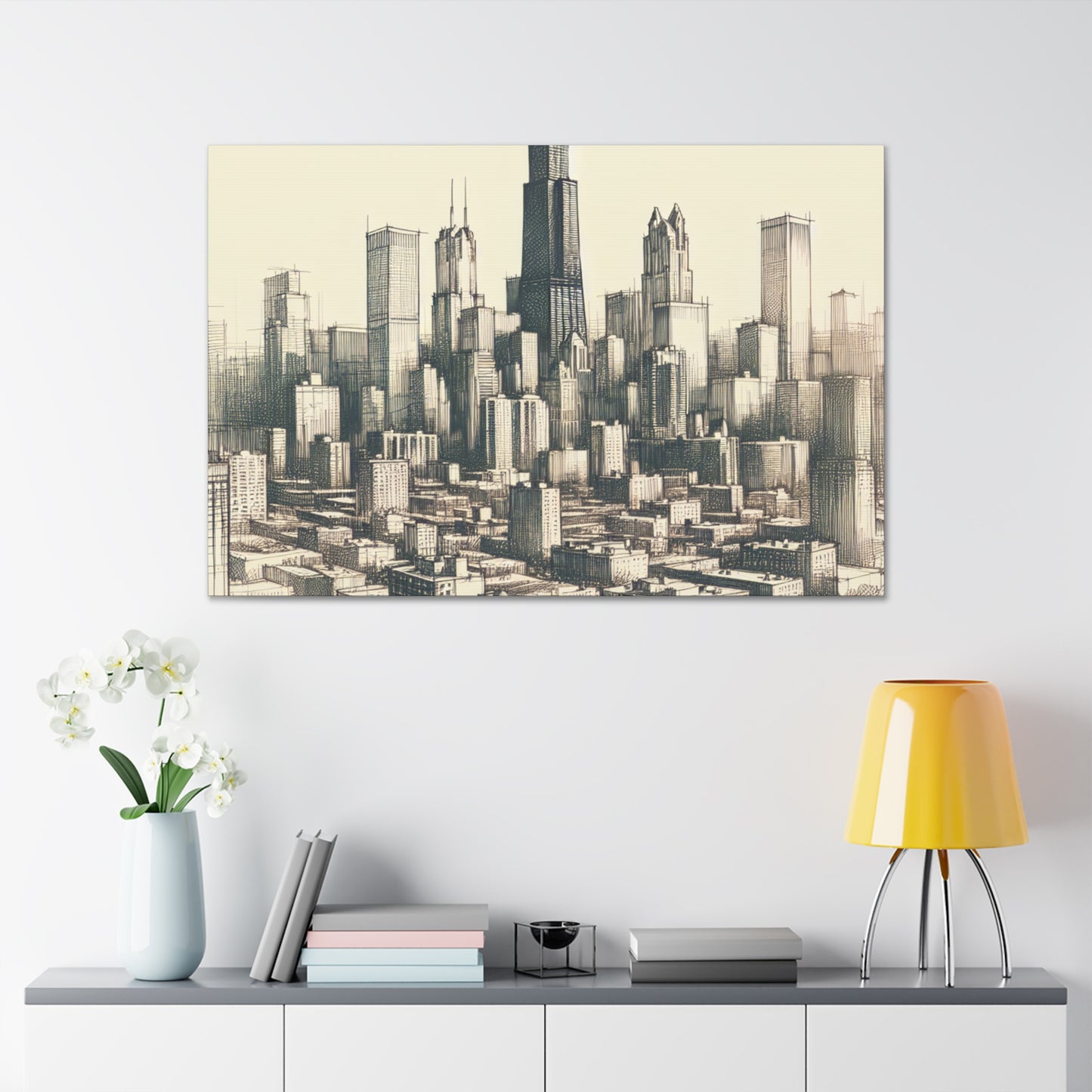 "City of Windscapes" - Canvas