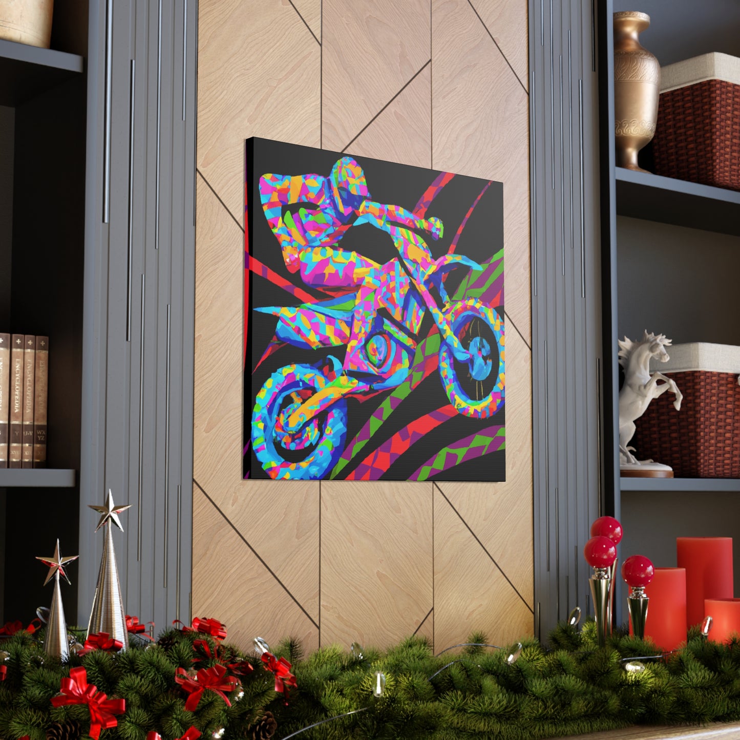 Motocross Roaring Twenties - Canvas