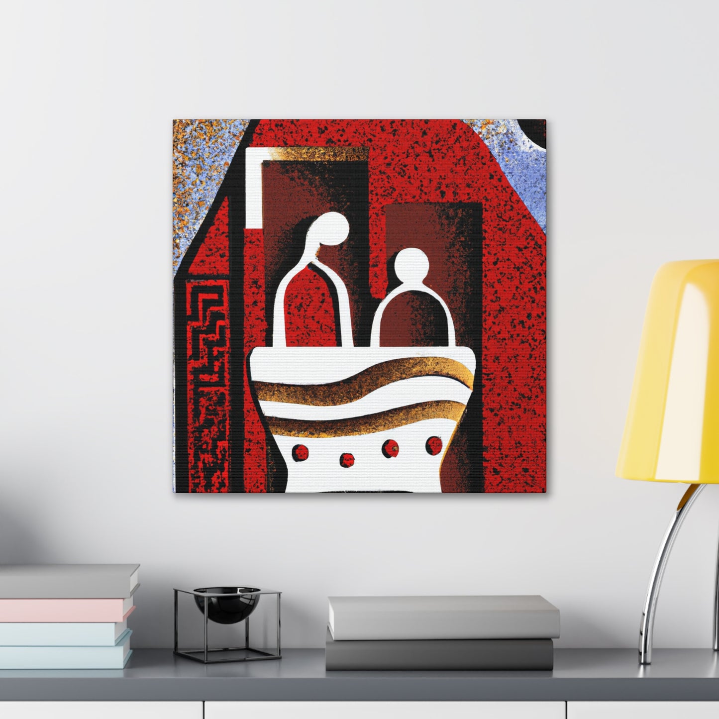 Manger in Art Deco - Canvas