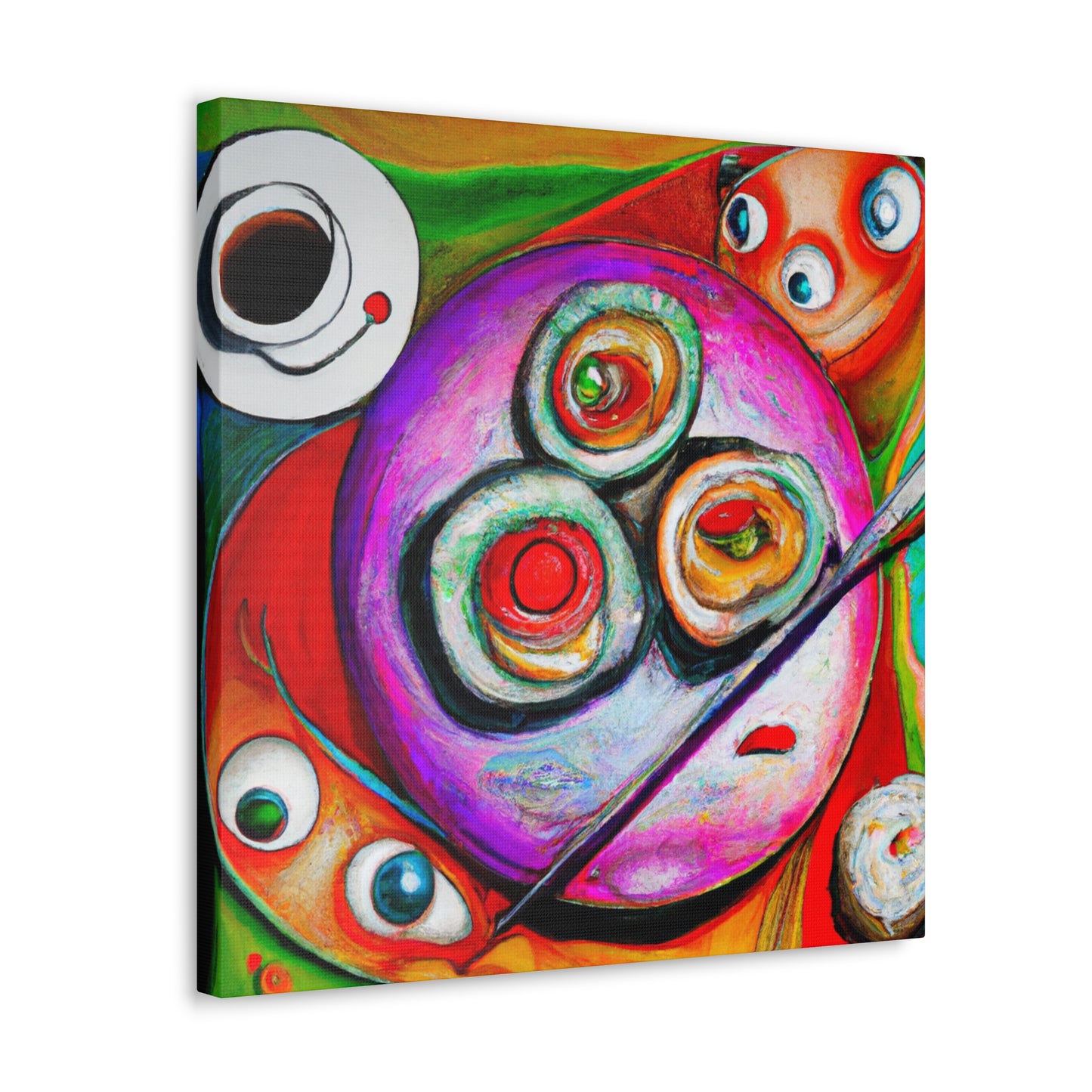 "Sushi in Surrealism" - Canvas