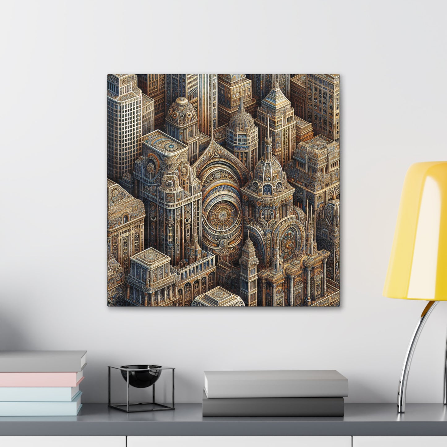 "Urban Reflections of SF" - Canvas