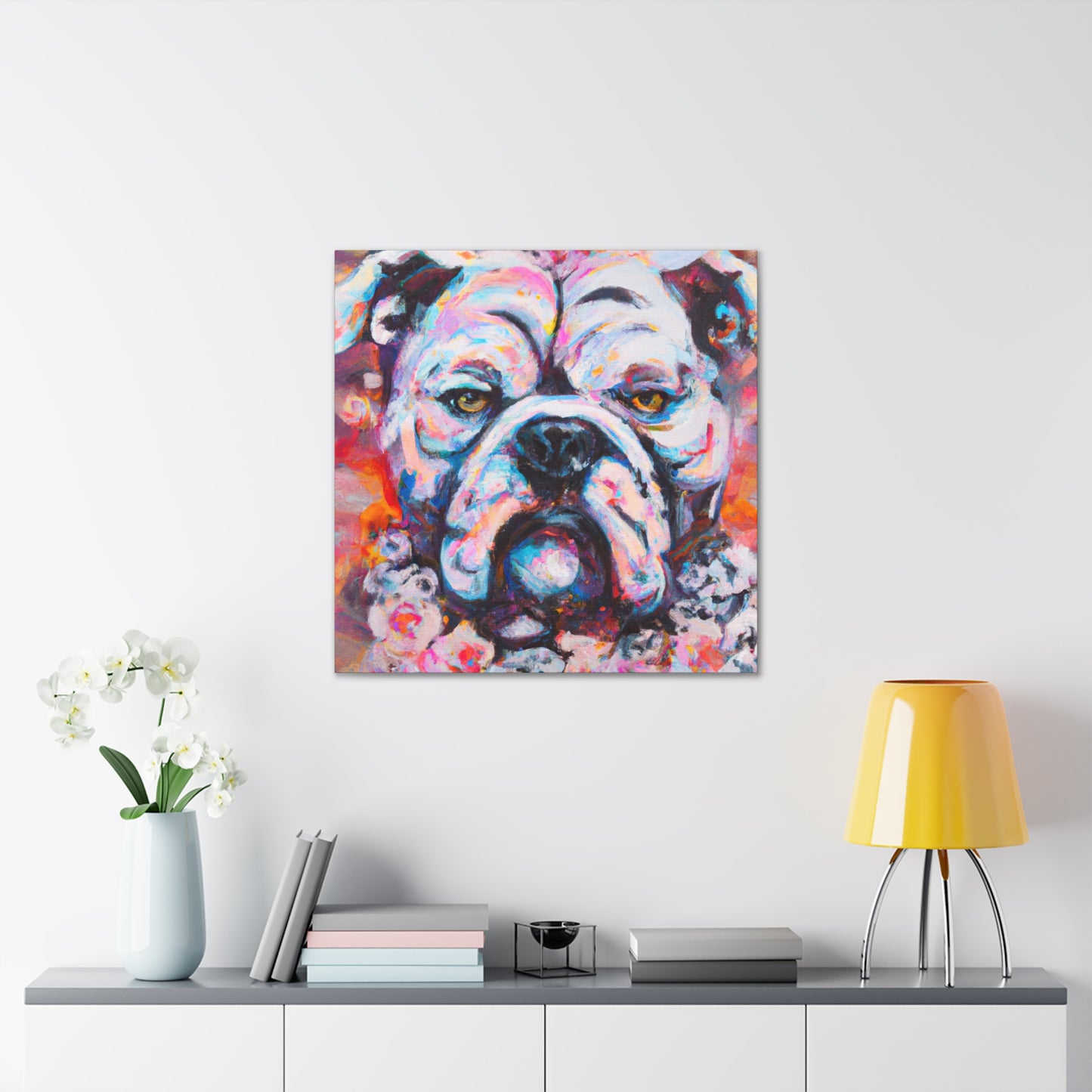 "American Bulldog Glory" - Canvas