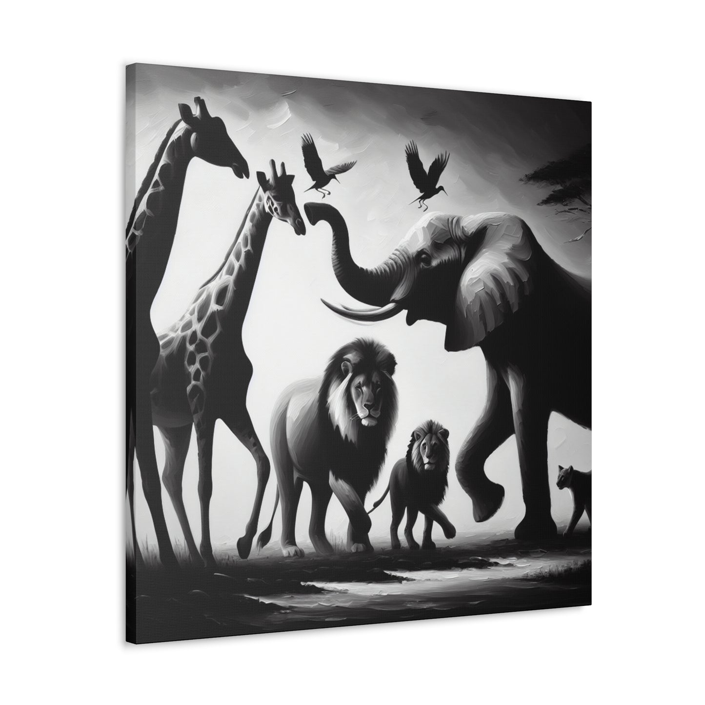 Untamed Safari Dreams - Canvas