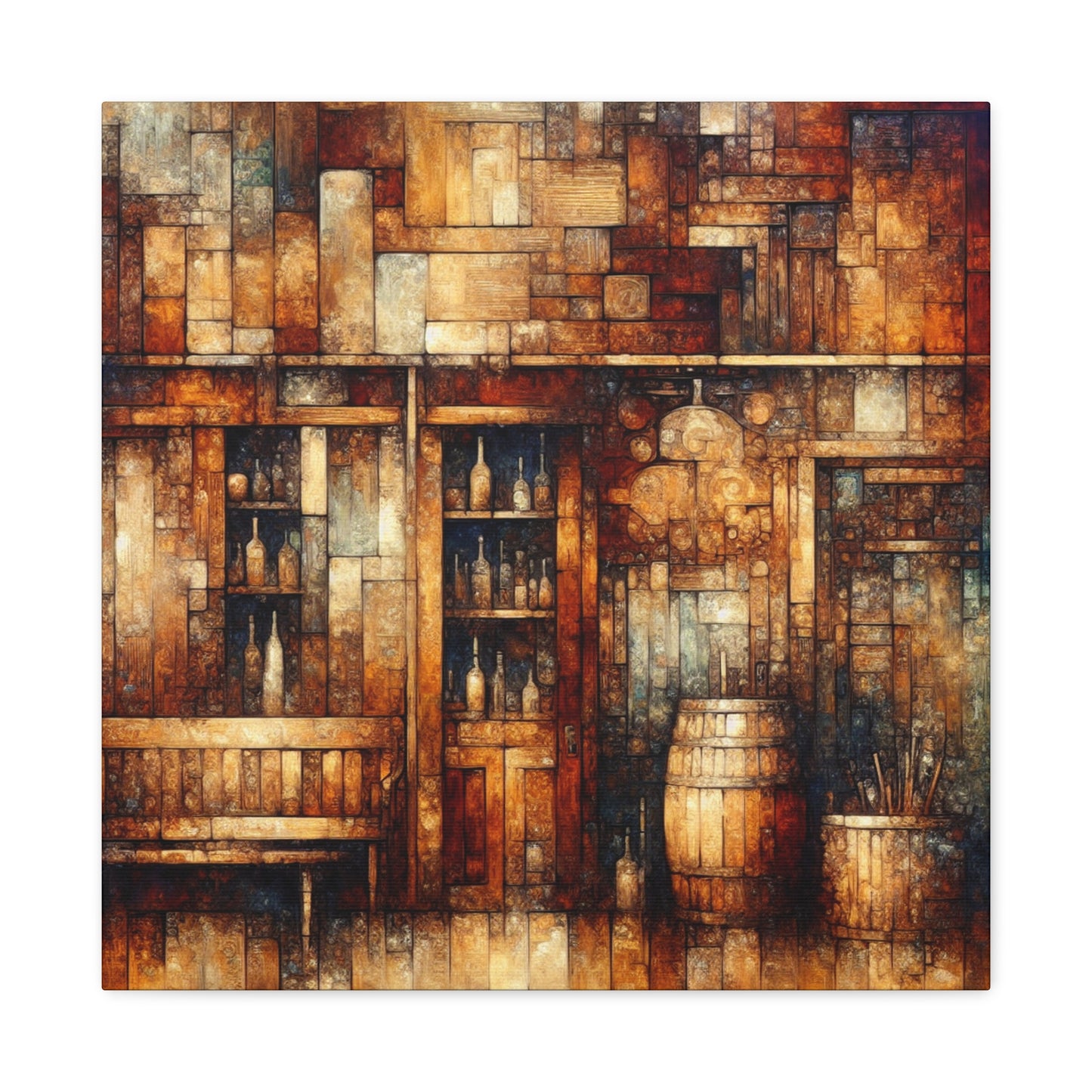 Whispering Jazz Tapestries - Canvas