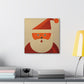 Santa in Art Deco - Canvas