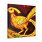 Golden Pheasant Dreaming - Canvas