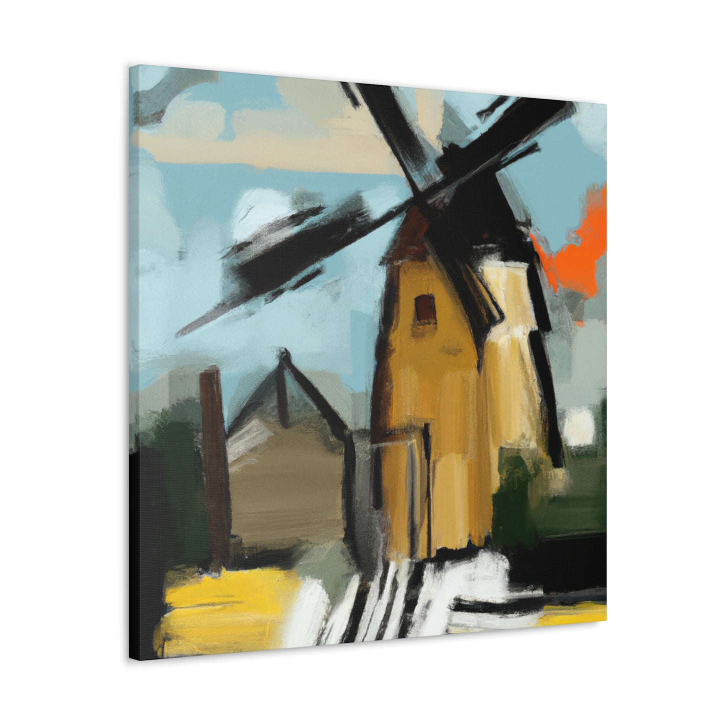 Windmill of abstraction - Canvas