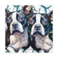 Boston Terrier Elegance - Canvas