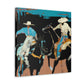 Cowboy Unbridled Freedom - Canvas