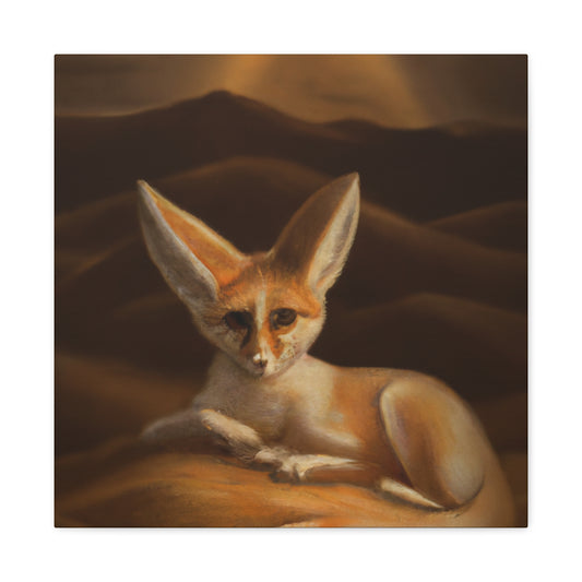 Fennec Fox MajesticGlow - Canvas