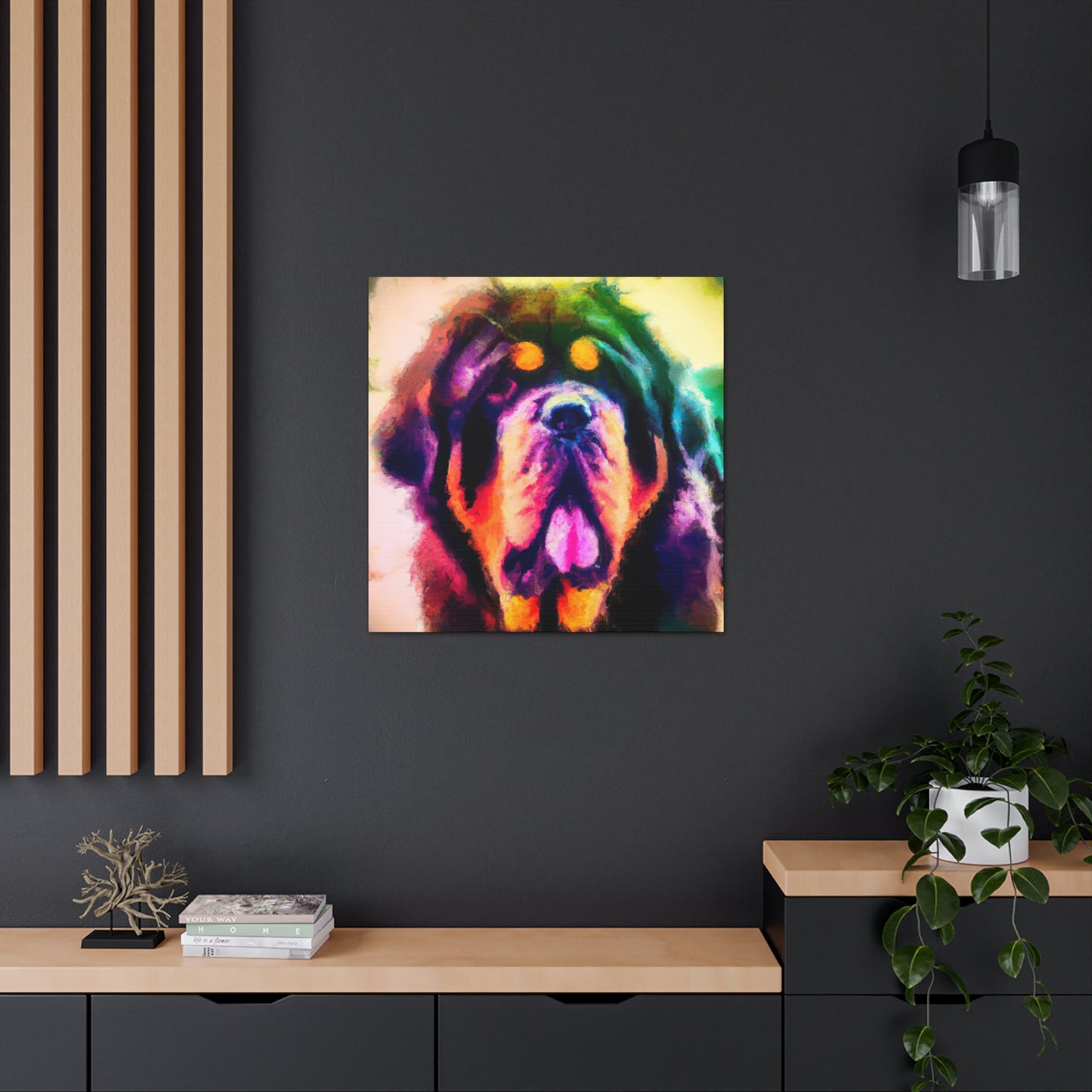 Tibetan Mastiff Magnificence - Canvas