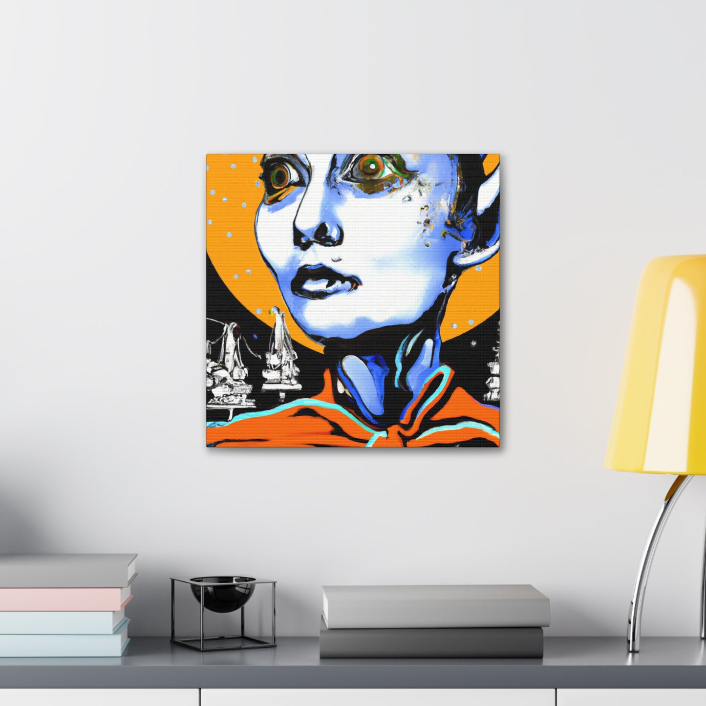 Elf in Pop Art - Canvas