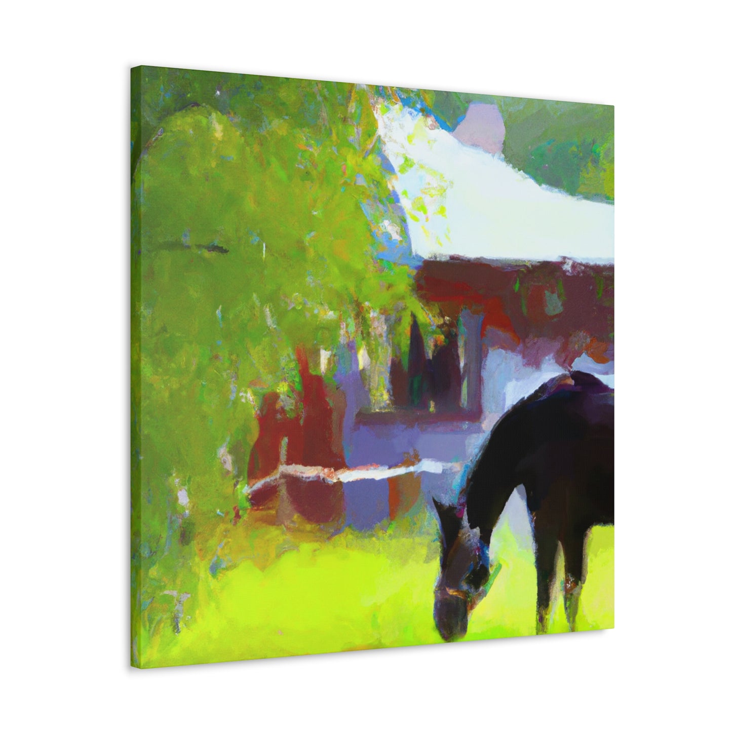 "Galloping Into Impressionism" - Canvas