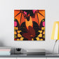 "Indian Flying Fox Flies" - Canvas