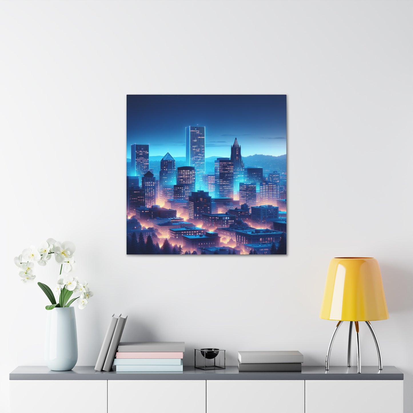 "Enchanting Portland Mosaic" - Canvas