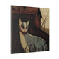 Cat of the Barn - Canvas