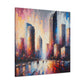 Sunset Rhapsody in Tampa - Canvas