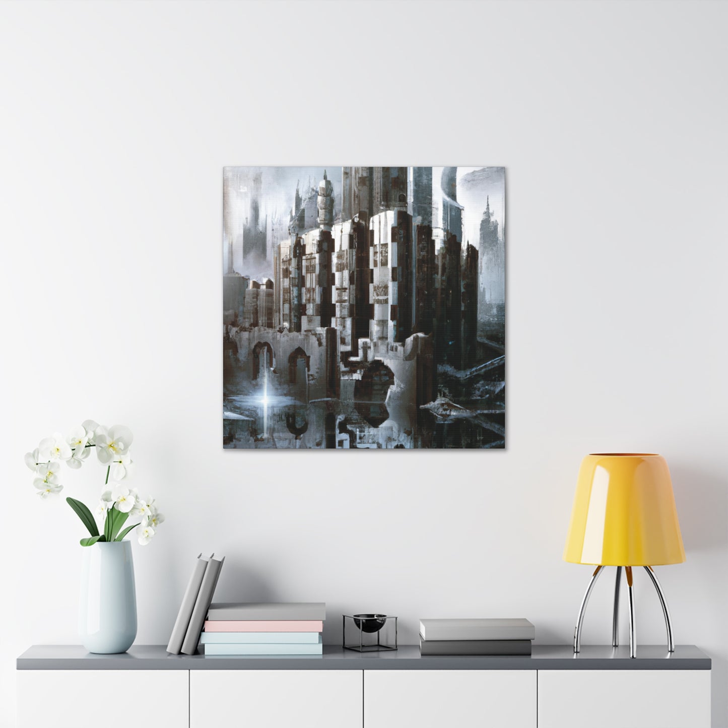 "Gothic Deco Enchantment" - Canvas