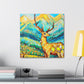 "Deer in the Meadow" - Canvas