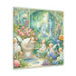 Enchanted Flora Dreams - Canvas