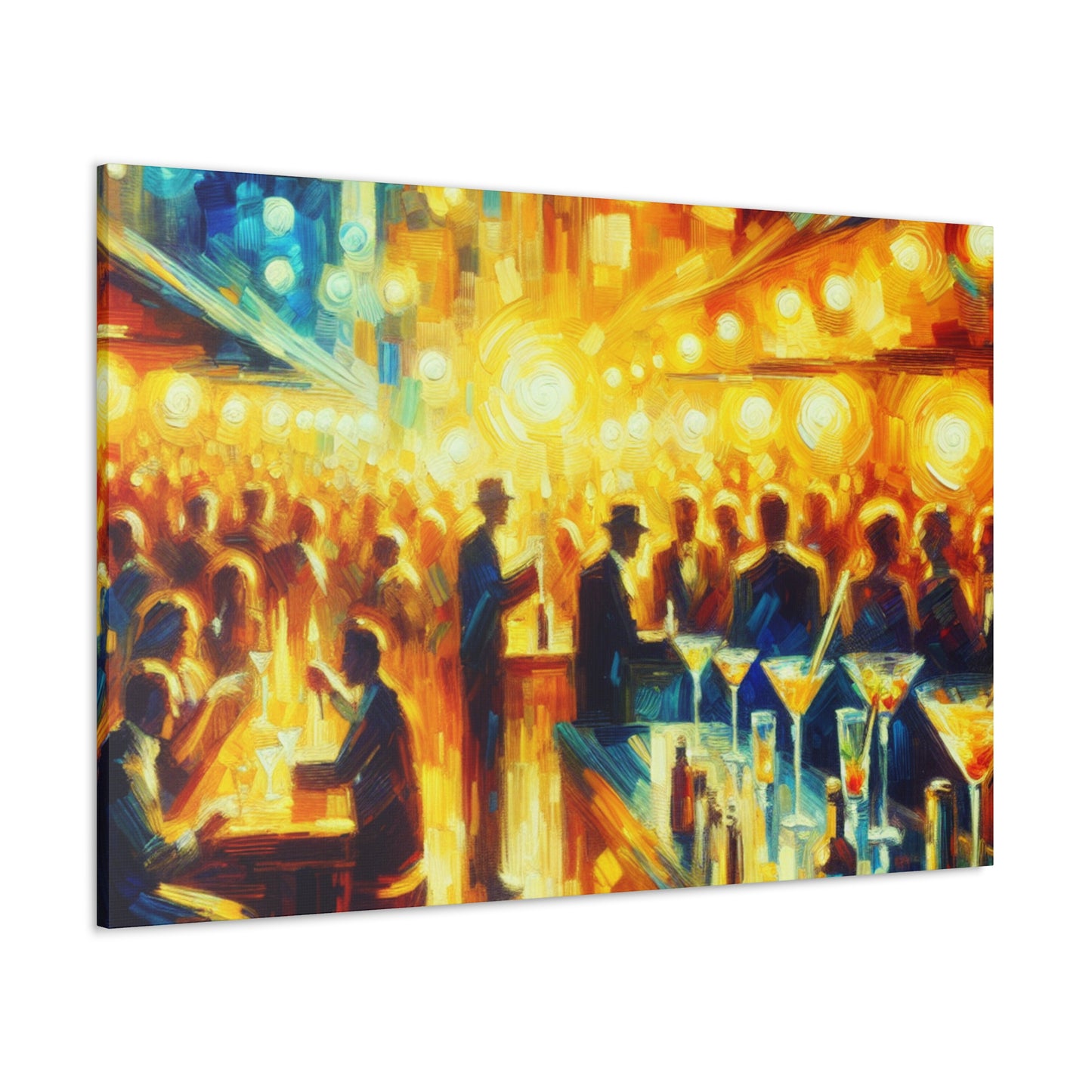 "Intoxicating Nighttime Revelry" - Canvas