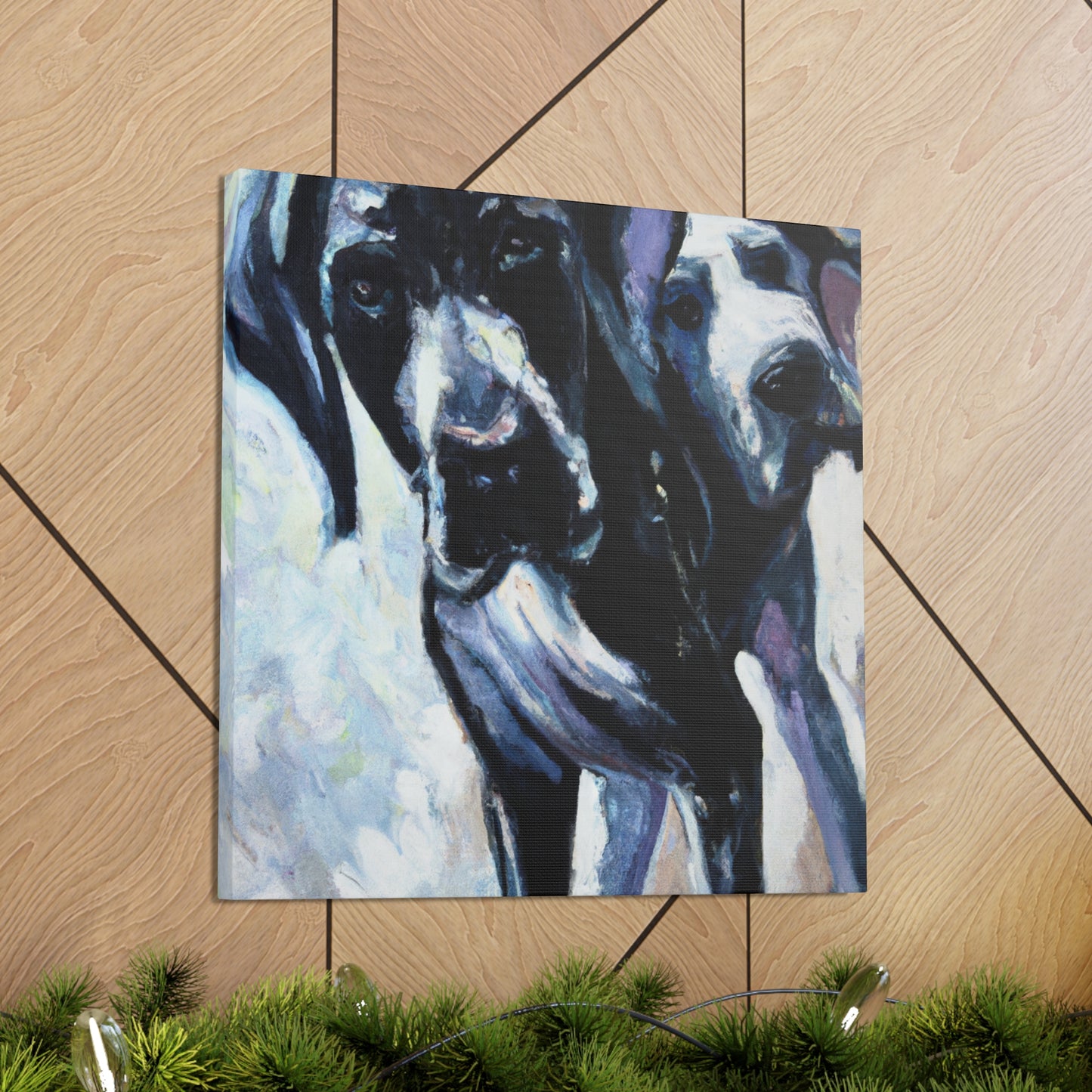 "Gentle Giant Dane" - Canvas