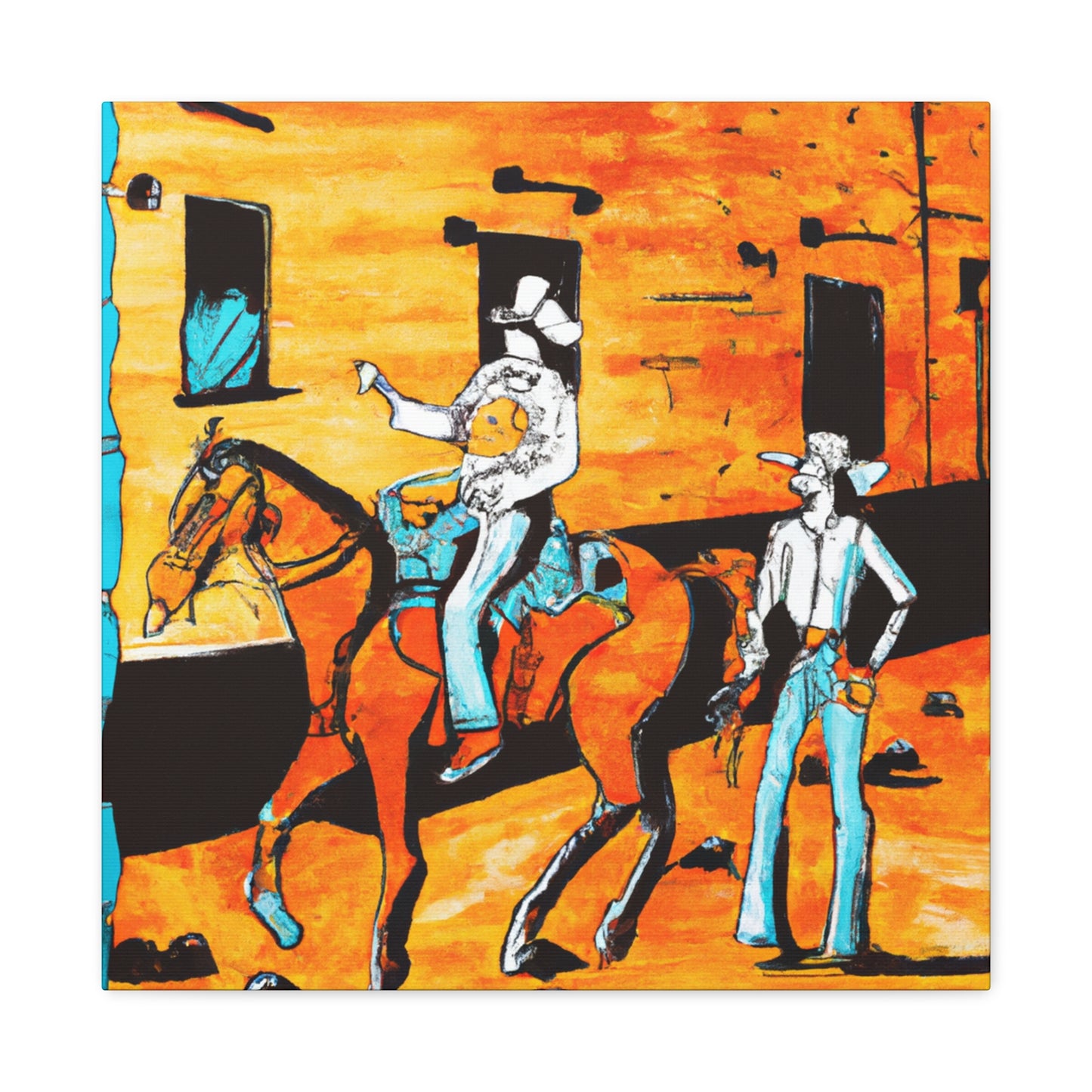 Rodeo Western Epic - Canvas