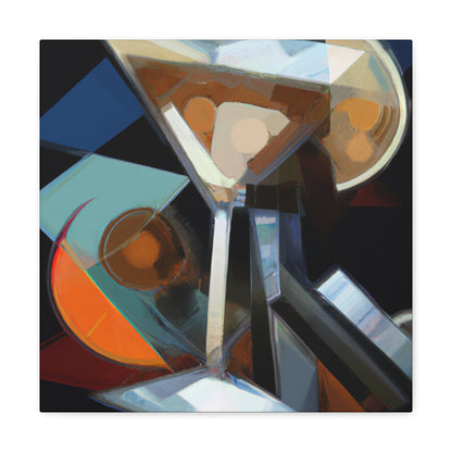 "Martini: A Toast!" - Canvas