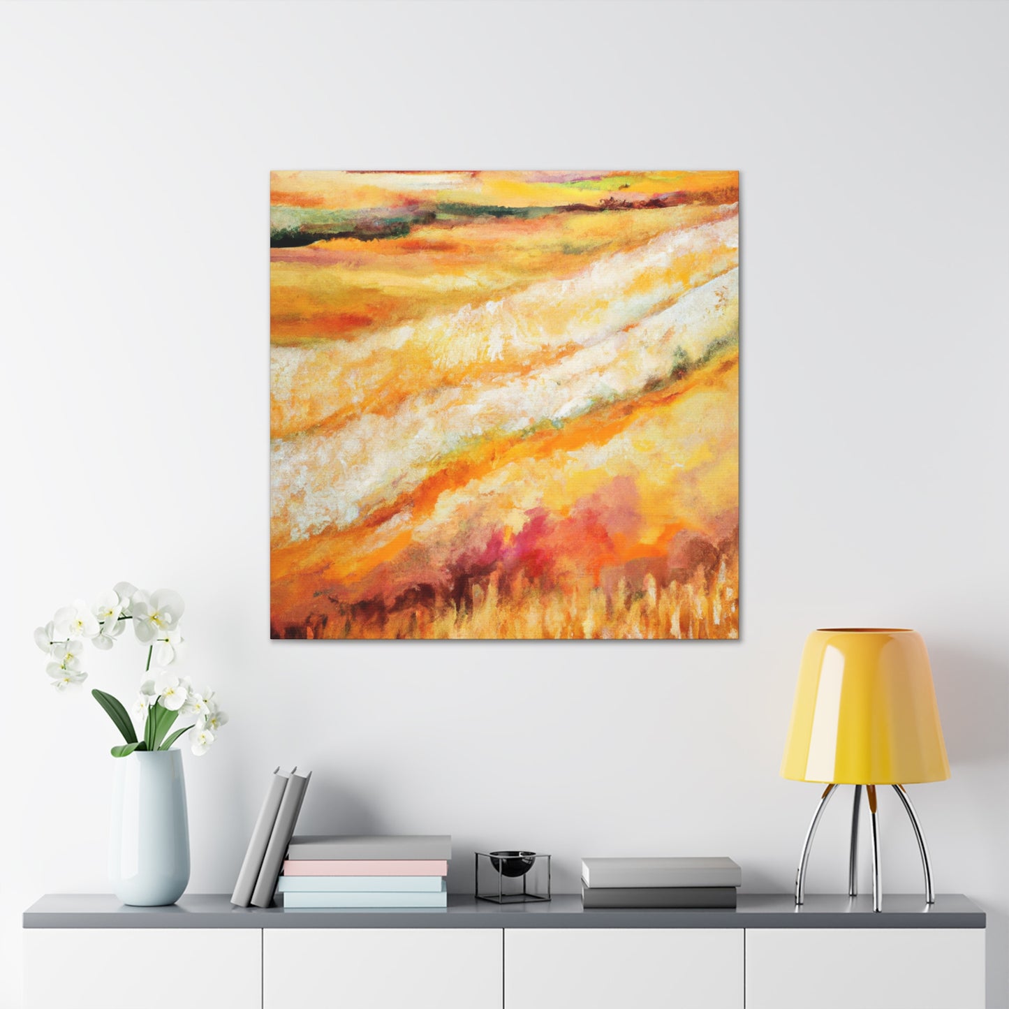 Harvesting Fields Abound - Canvas