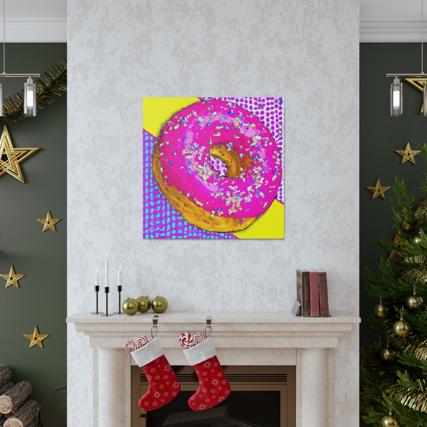 Doughnut Pop Deliciousness - Canvas