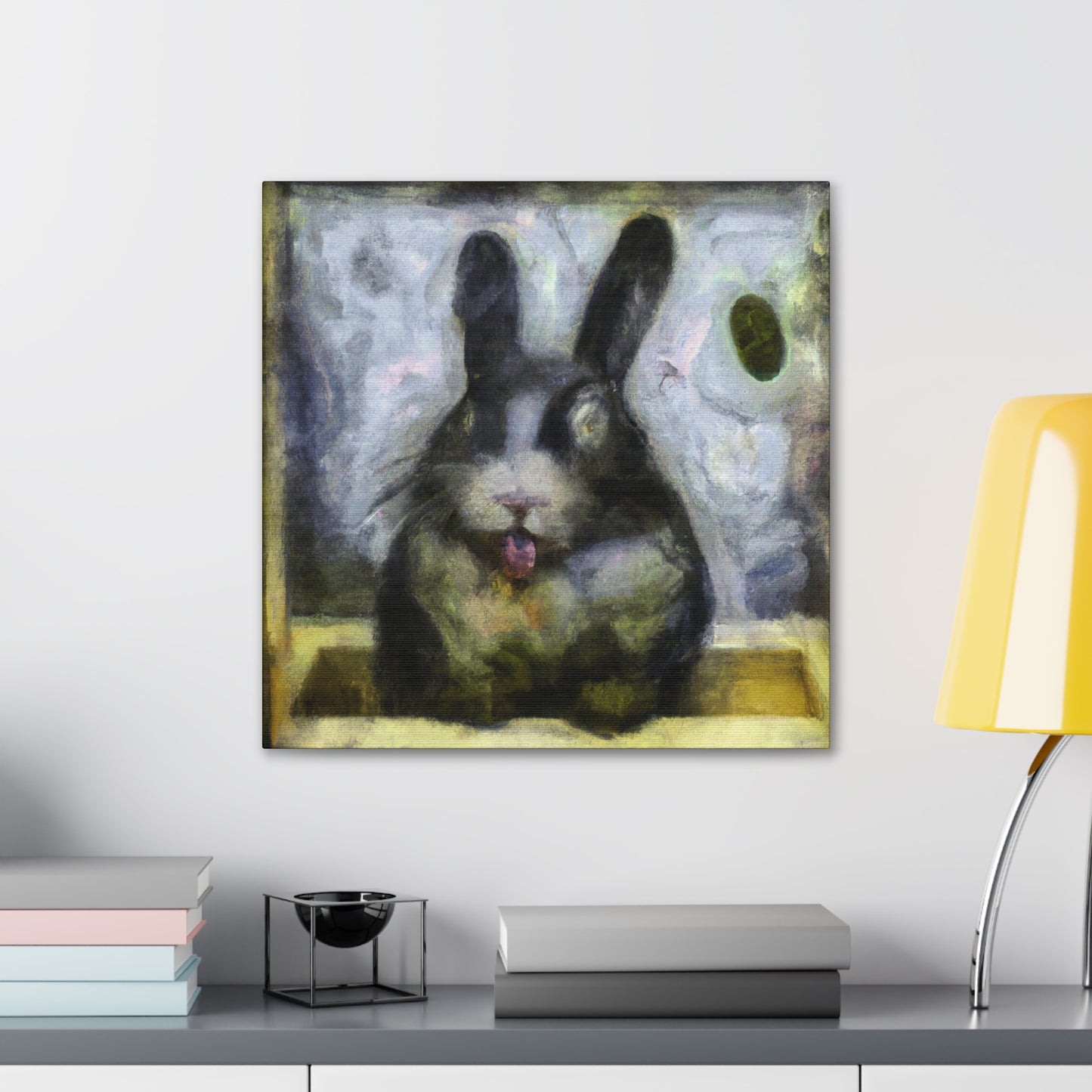 "Rabbit in a Dreamscape" - Canvas