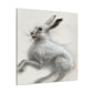 Arctic Hare Winter Scene - Canvas