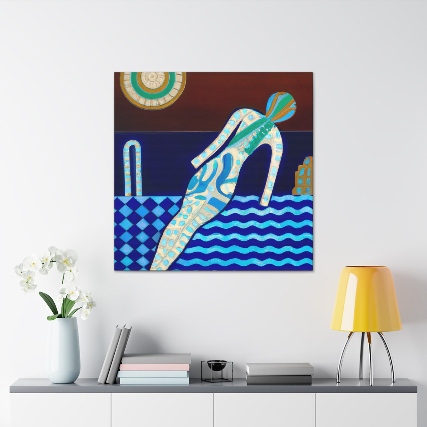 "Dancing in the Sea" - Canvas