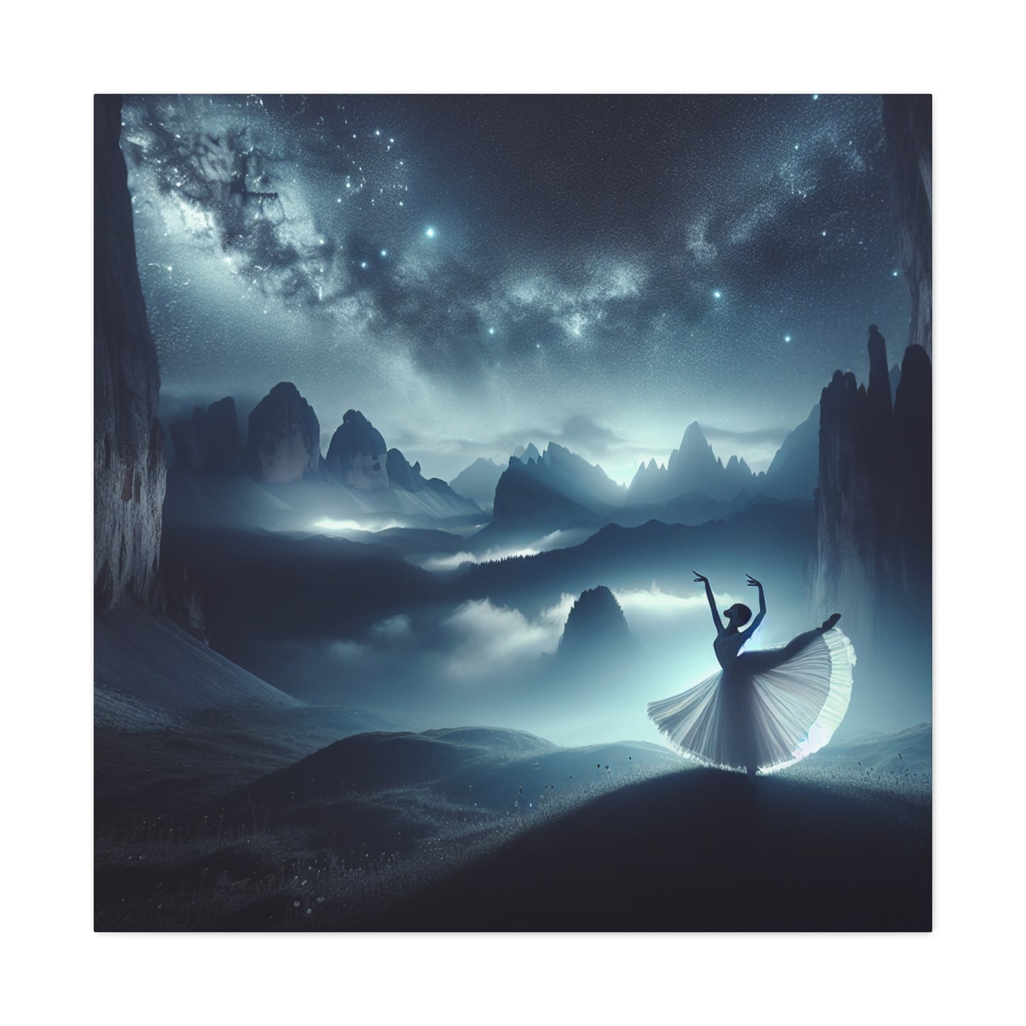 Graceful Serenade in Nature - Canvas