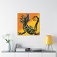 Frill of a Lizard - Canvas