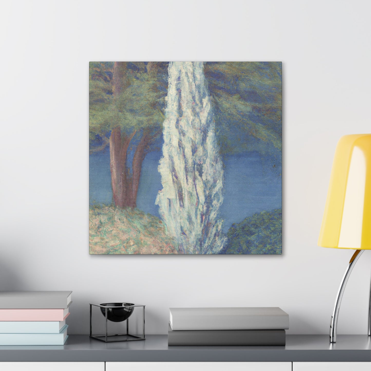 Cypress Among the Clouds - Canvas