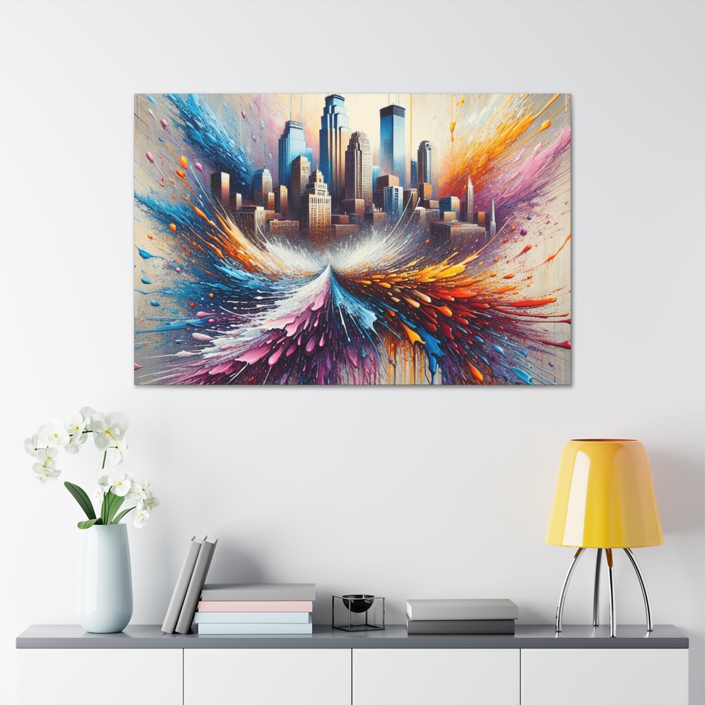 "Majestic Minneapolis Melody" - Canvas