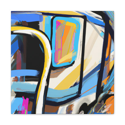 "Camper Van Odyssey" - Canvas