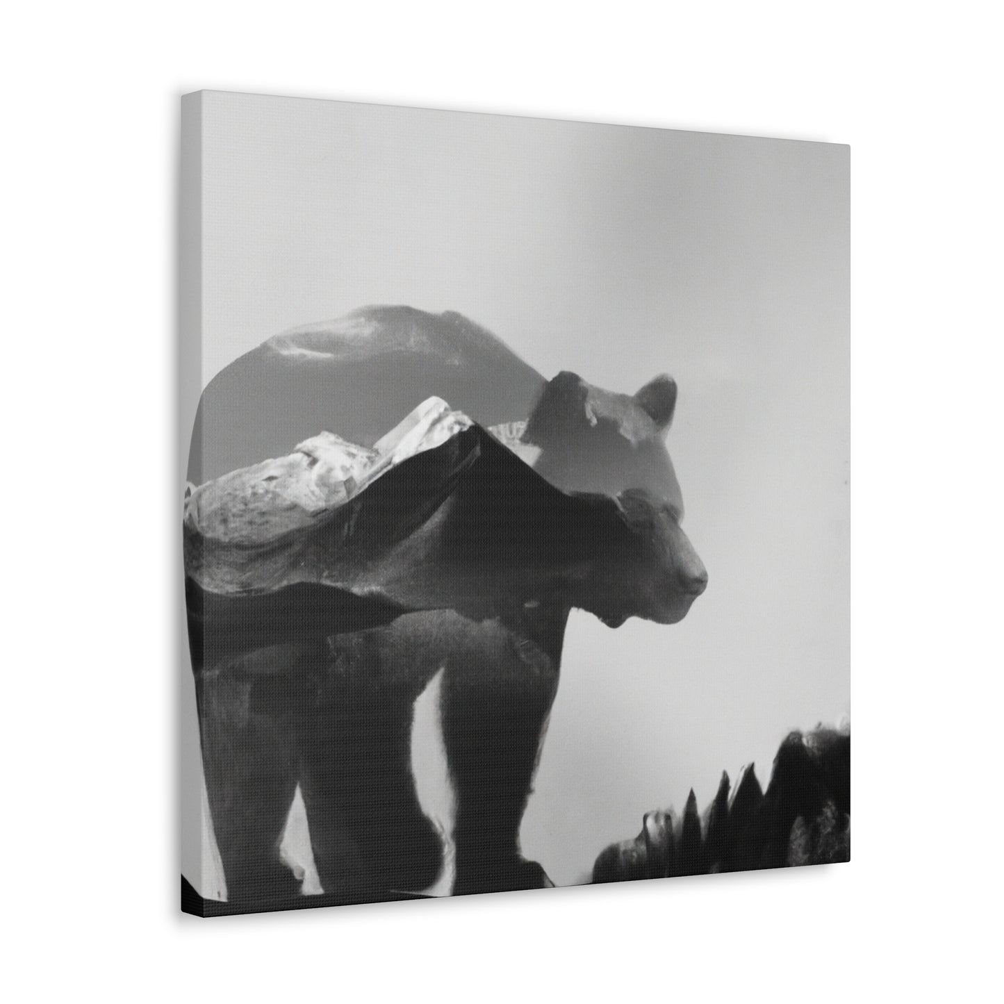 "Bear in a Dreamscape" - Canvas