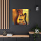 "Bass Guitar Impressionism" - Canvas