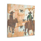 Driving Cattle Home - Canvas