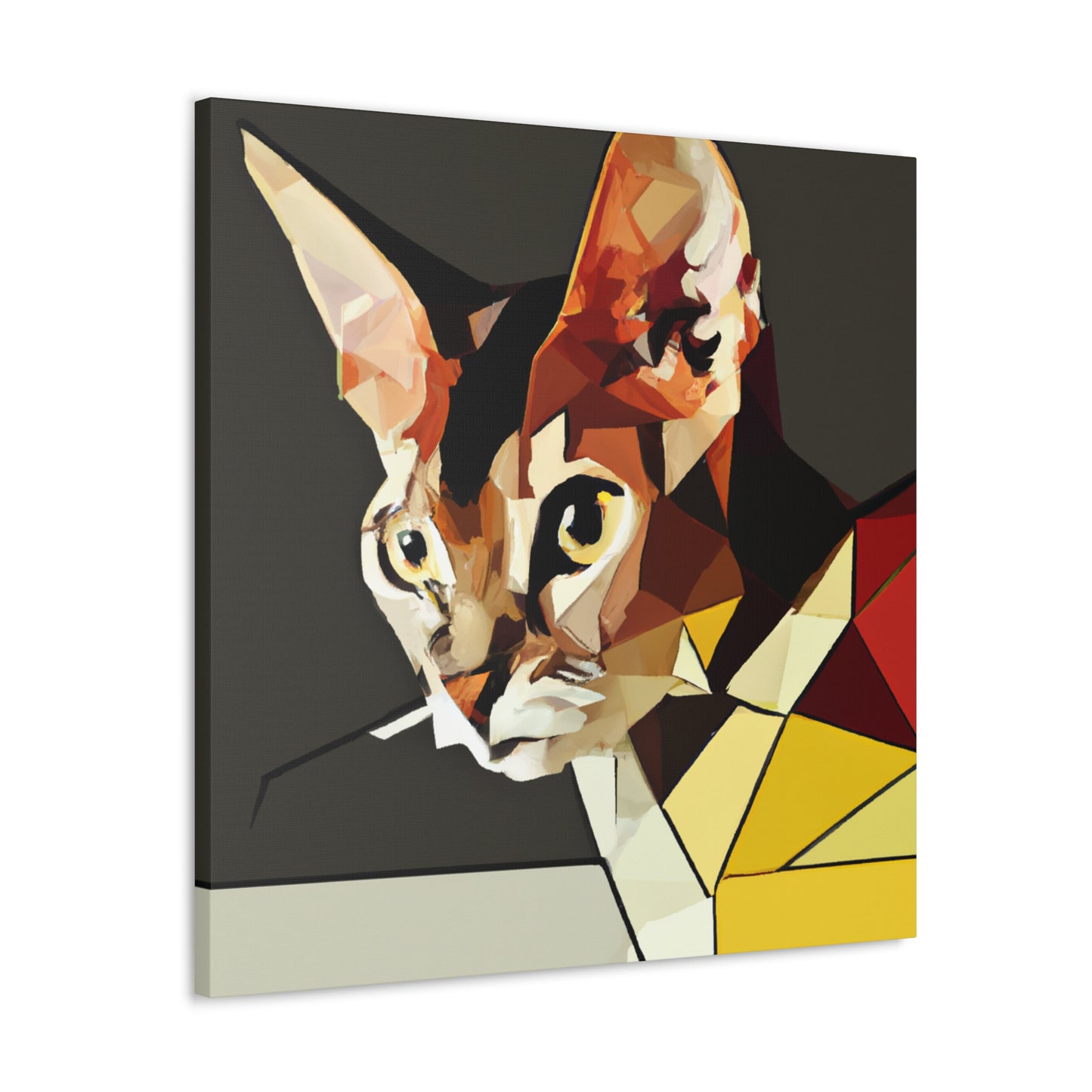 "Abyssinian Splendor Unseen" - Canvas