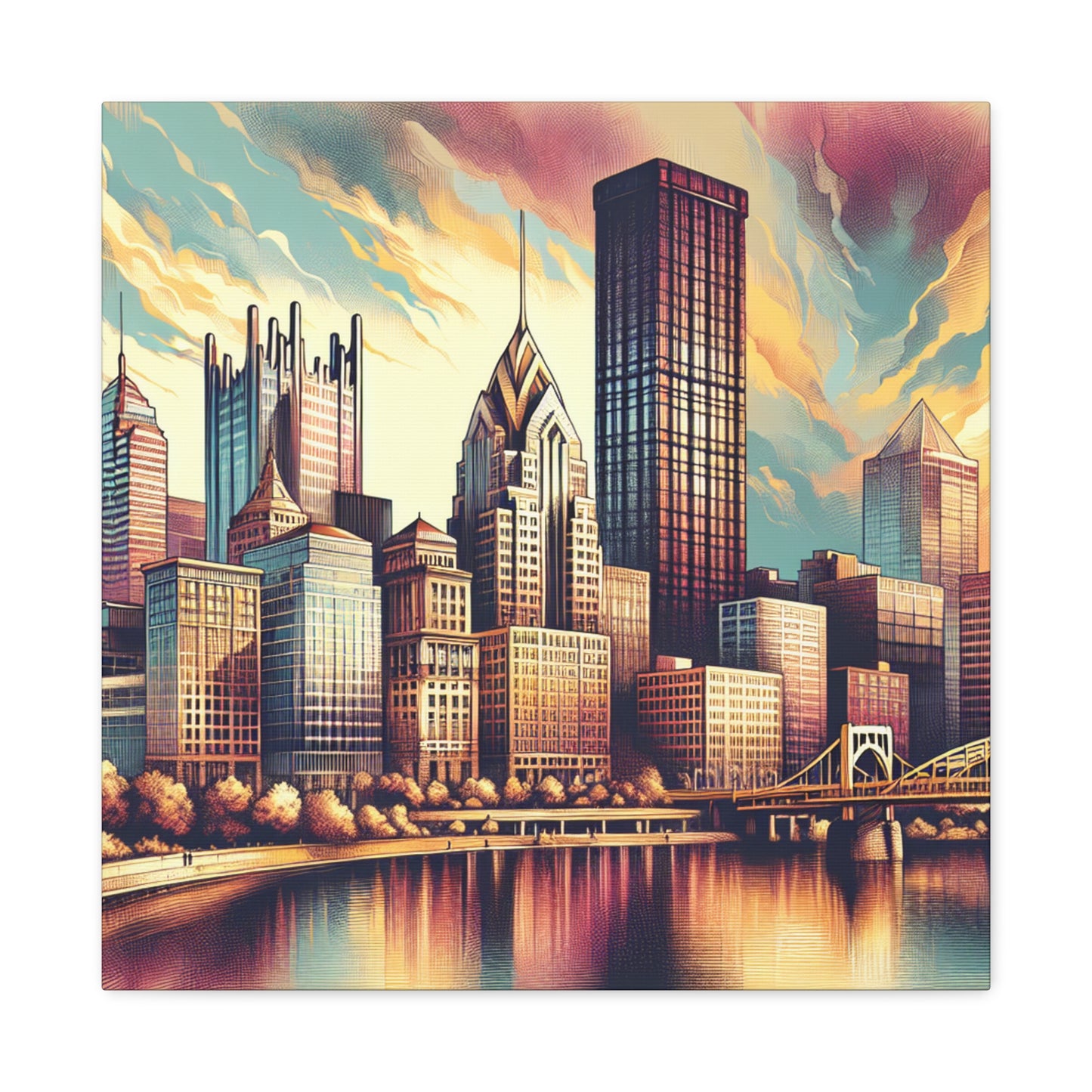 "Steel City Splendor" - Canvas