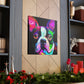 Adorable Boston Terrier - Canvas