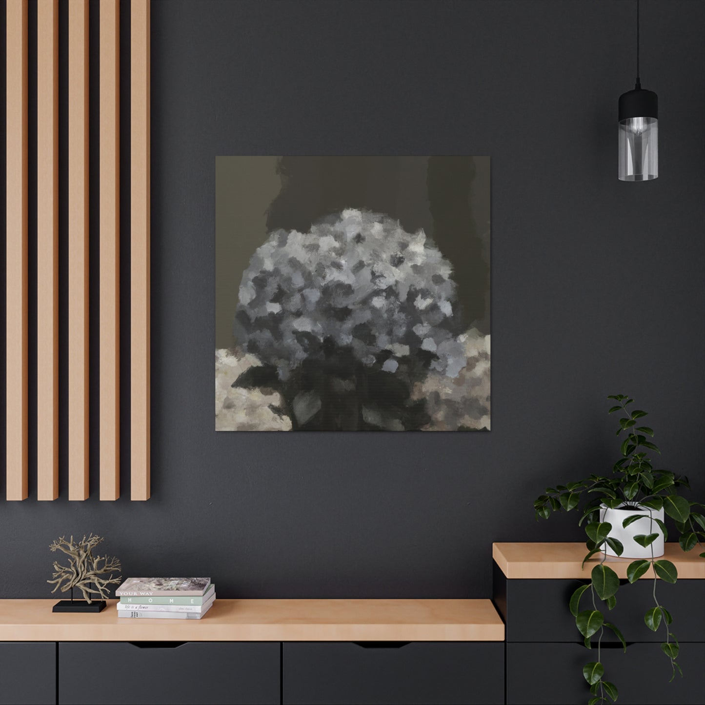 "Hydrangea in Harmony" - Canvas