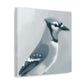 Blue Jay Paradise Scene - Canvas