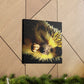 Hedgehog In Autumn Colors - Canvas