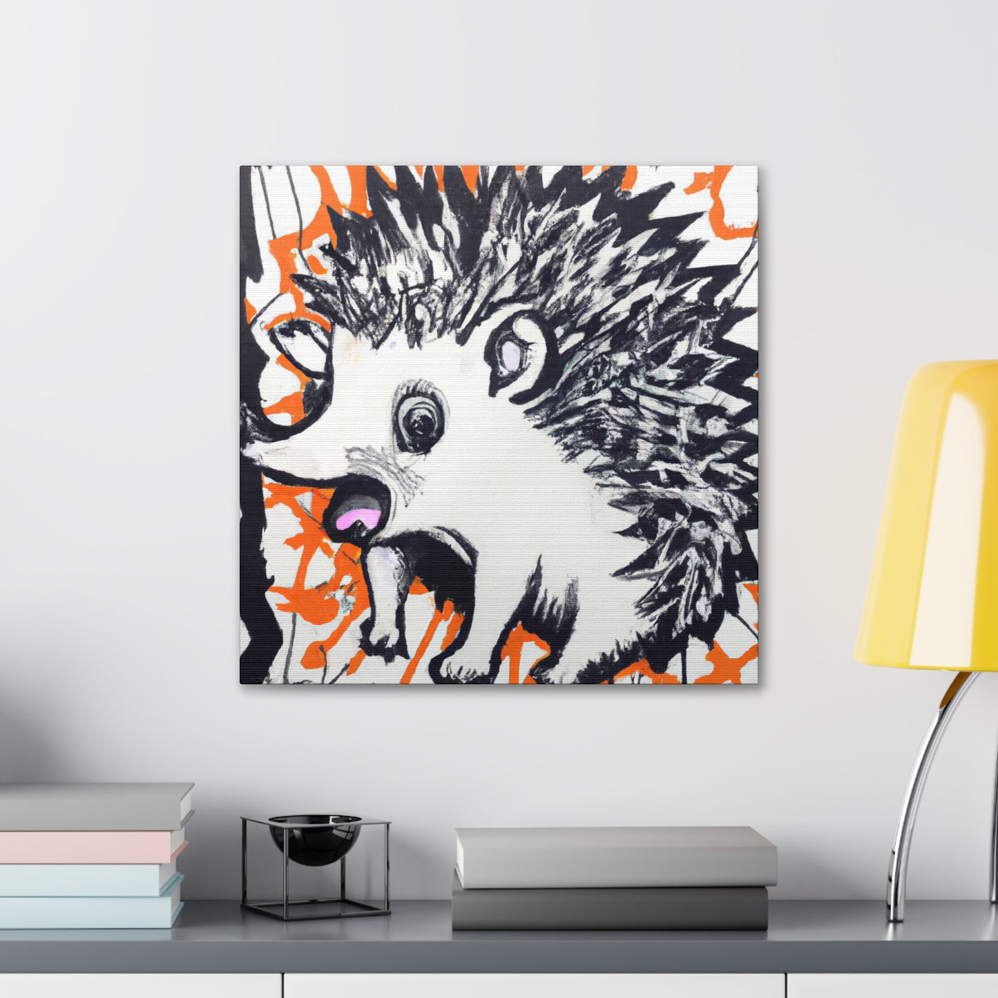 Hedgehog Urban Expression - Canvas