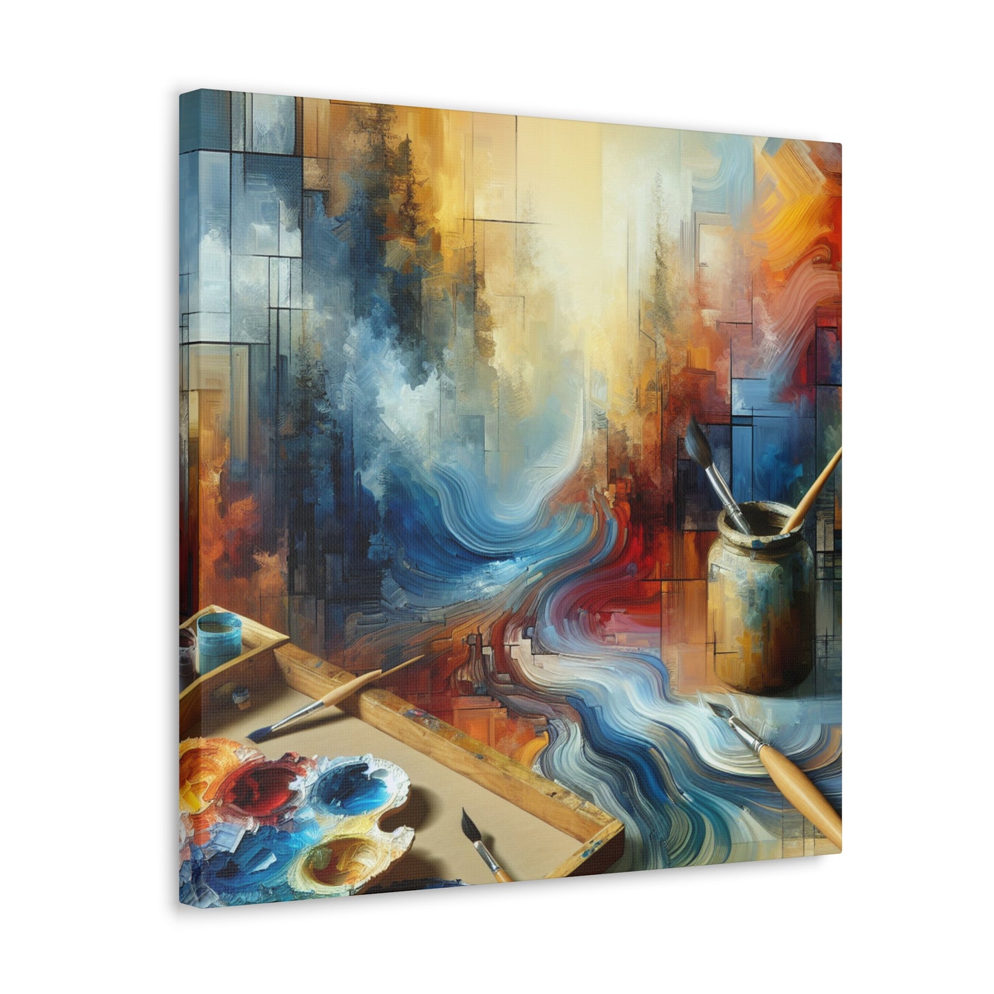 Whirlwind of Color - Canvas